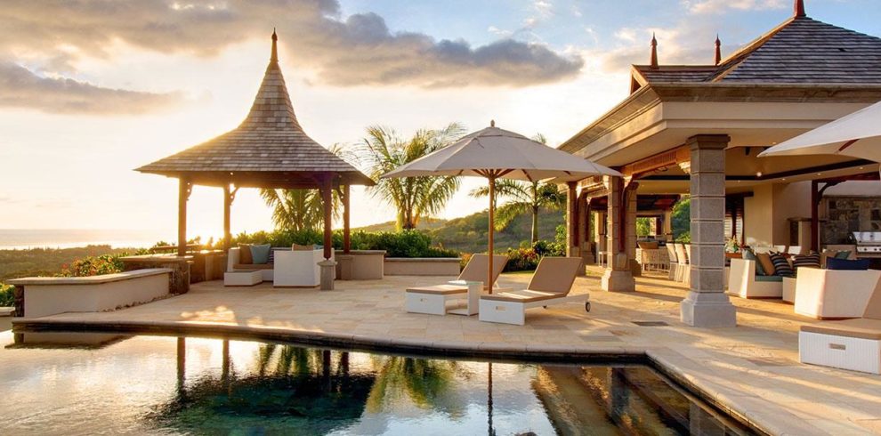 Villa de luxe, haut de gamme, maison chic