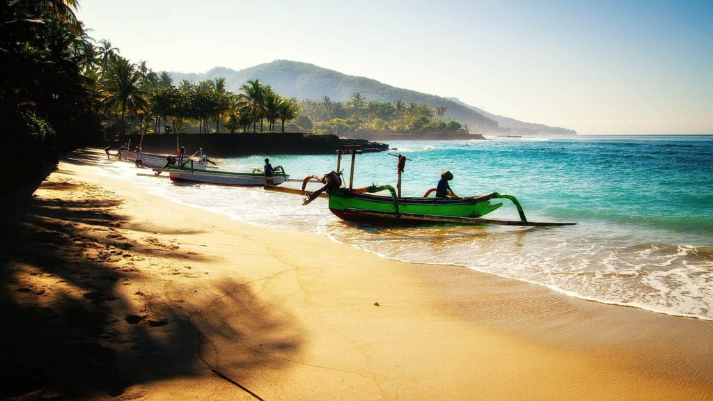 Plage magnifique de Bali