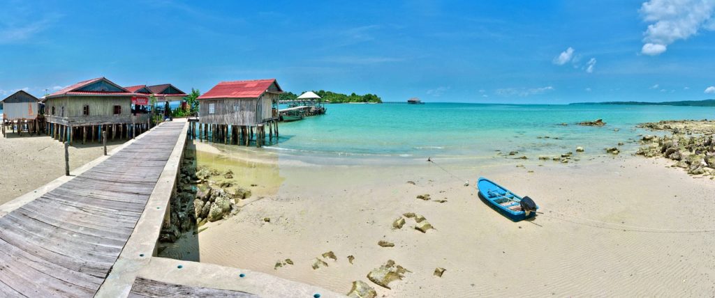 Plage de Cambodge