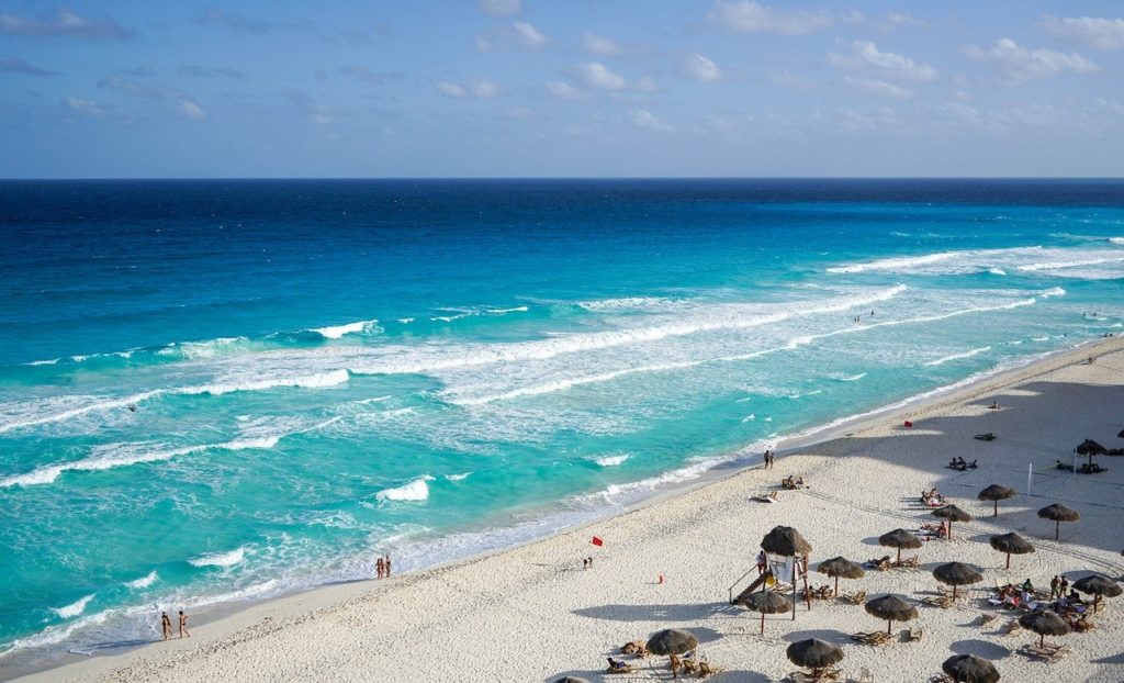 Belle plage de Cancun