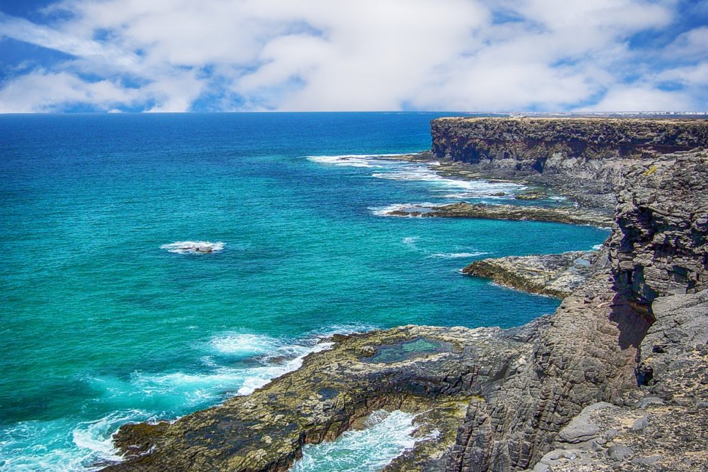 Mer falaise Fuerteventura