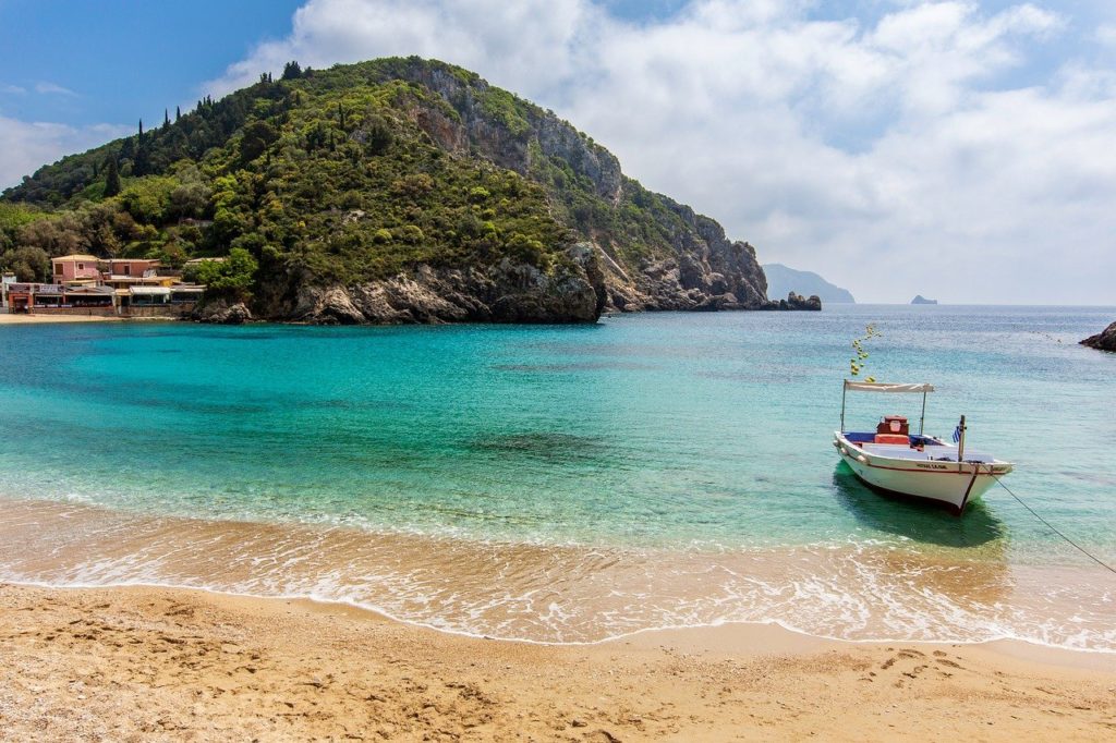 Plage de Corfou