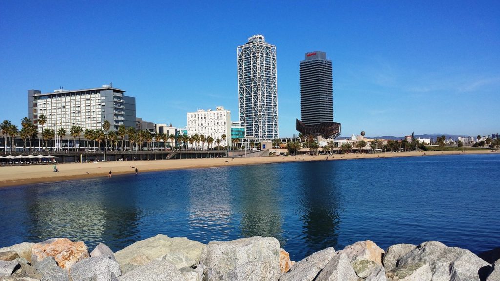 Plage de Barcelone