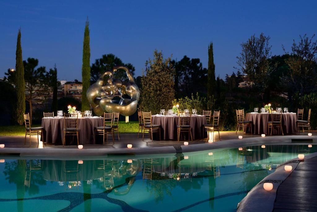 Piscine de l'hotel A.Roma