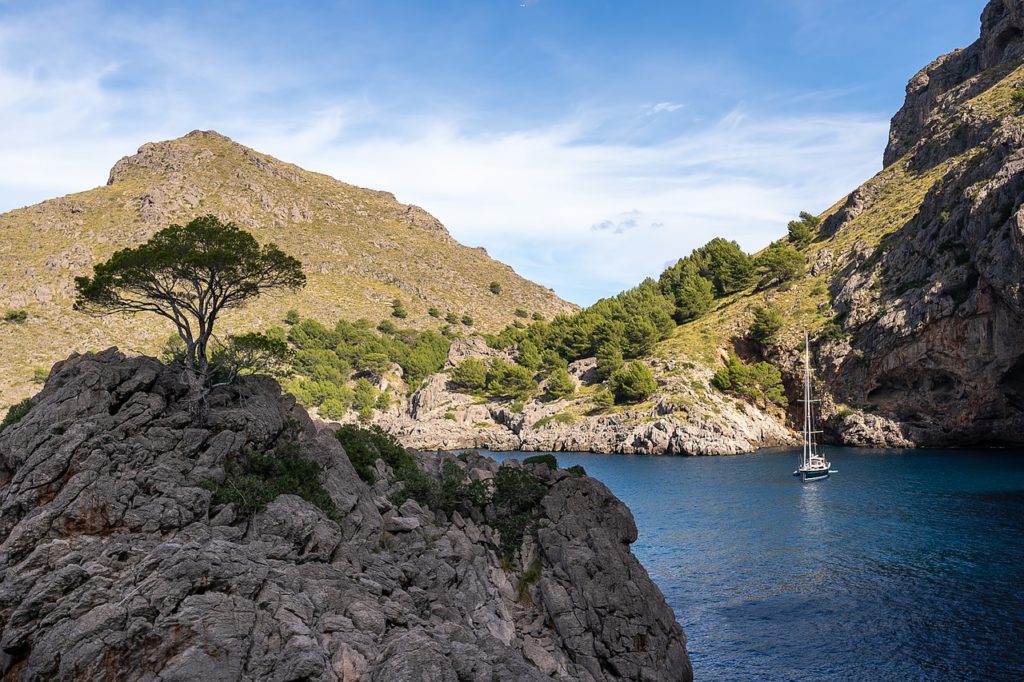 Lac Côte Rocheuse Espagne