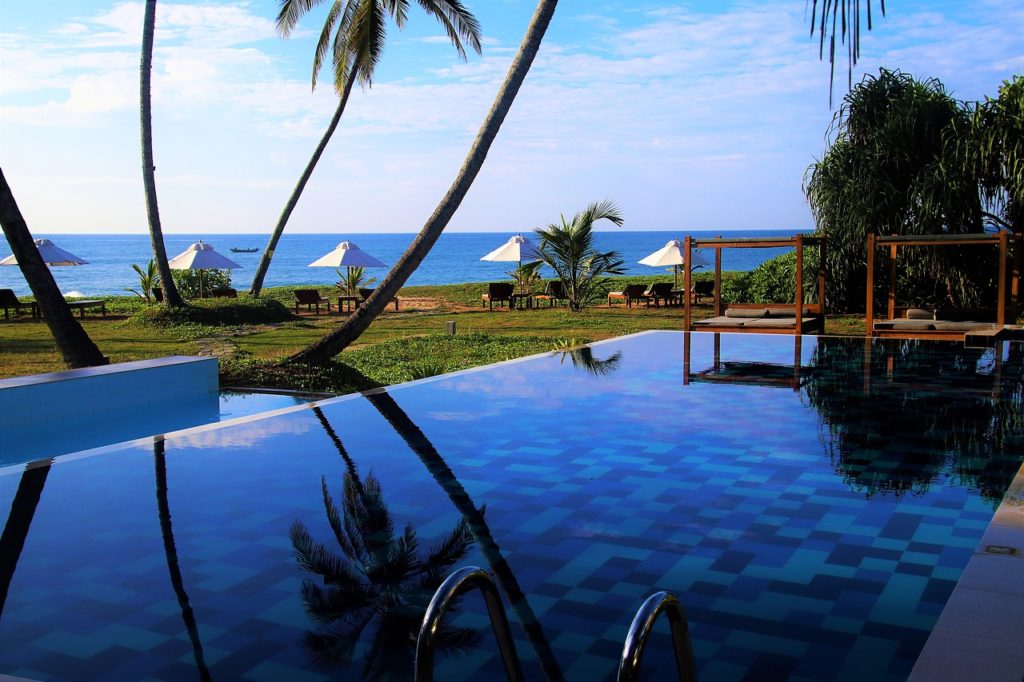 Piscine à Sri Lanka